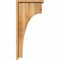Ekena Millwork Huntington Rough Sawn Corbel w/Backplate, Western Red Cedar, 8"W x 14"D x 30"H COR08X14X30HUN01RWR - alternate 3